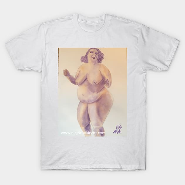 Dancing To My Own Rhythm T-Shirt by positivelyNUDE